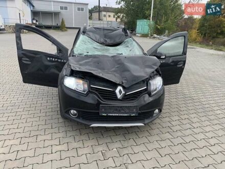Черный Рено Сандеро, объемом двигателя 1.46 л и пробегом 225 тыс. км за 3999 $, фото 1 на Automoto.ua
