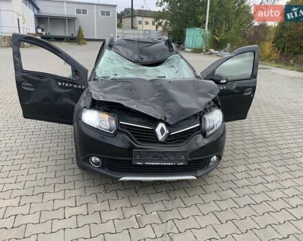 Черный Рено Сандеро, объемом двигателя 1.46 л и пробегом 225 тыс. км за 3999 $, фото 1 на Automoto.ua