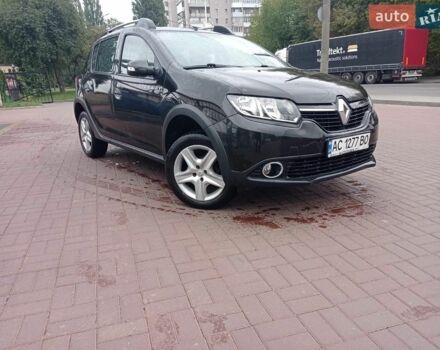 Черный Рено Сандеро, объемом двигателя 1.46 л и пробегом 56 тыс. км за 7694 $, фото 1 на Automoto.ua