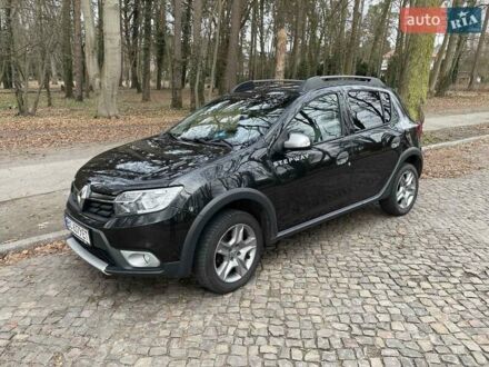 Рено Сандеро 2017 в Львове на Automoto.ua Черный Рено Сандеро, объемом двигателя 1.46 л и пробегом 146 тыс. км за 10500 $, фото 1 на Automoto.ua