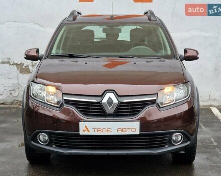 Коричневый Рено Сандеро, объемом двигателя 1.46 л и пробегом 79 тыс. км за 7990 $, фото 2 на Automoto.ua