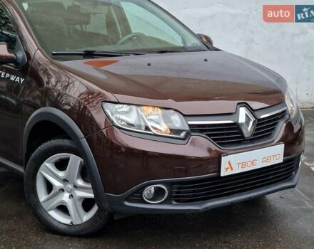 Коричневый Рено Сандеро, объемом двигателя 1.46 л и пробегом 79 тыс. км за 7990 $, фото 12 на Automoto.ua
