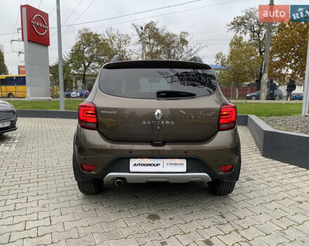 Коричневый Рено Сандеро, объемом двигателя 1.46 л и пробегом 51 тыс. км за 11800 $, фото 6 на Automoto.ua