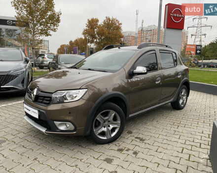 Коричневый Рено Сандеро, объемом двигателя 1.46 л и пробегом 51 тыс. км за 11800 $, фото 1 на Automoto.ua