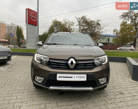 Коричневый Рено Сандеро, объемом двигателя 1.46 л и пробегом 51 тыс. км за 11800 $, фото 3 на Automoto.ua