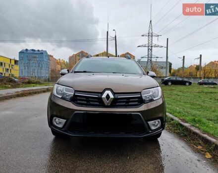 Коричневый Рено Сандеро, объемом двигателя 1.46 л и пробегом 52 тыс. км за 10400 $, фото 1 на Automoto.ua