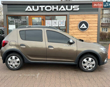 Коричневый Рено Сандеро, объемом двигателя 1.46 л и пробегом 77 тыс. км за 10600 $, фото 3 на Automoto.ua