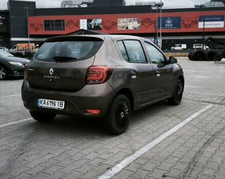 Коричневый Рено Сандеро, объемом двигателя 1 л и пробегом 95 тыс. км за 8500 $, фото 7 на Automoto.ua