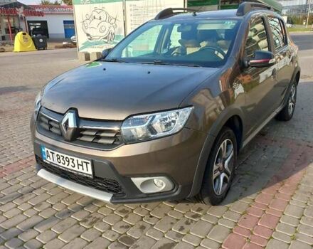 Коричневый Рено Сандеро, объемом двигателя 0.9 л и пробегом 69 тыс. км за 9500 $, фото 10 на Automoto.ua