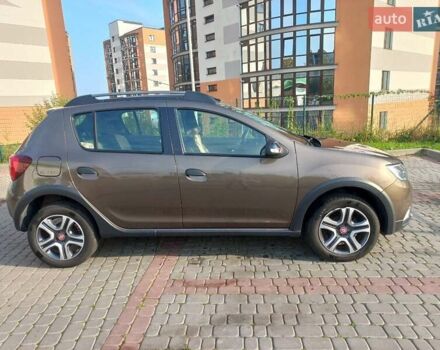 Коричневый Рено Сандеро, объемом двигателя 0.9 л и пробегом 69 тыс. км за 9500 $, фото 6 на Automoto.ua