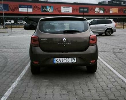 Коричневый Рено Сандеро, объемом двигателя 1 л и пробегом 95 тыс. км за 8500 $, фото 11 на Automoto.ua