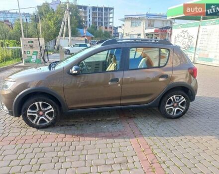 Коричневый Рено Сандеро, объемом двигателя 0.9 л и пробегом 69 тыс. км за 9500 $, фото 5 на Automoto.ua