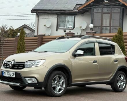 Коричневый Рено Сандеро, объемом двигателя 0.9 л и пробегом 64 тыс. км за 10800 $, фото 3 на Automoto.ua