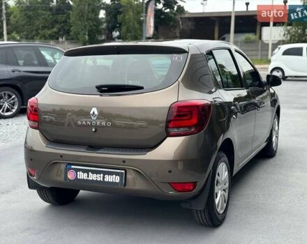Коричневий Рено Сандеро, об'ємом двигуна 1 л та пробігом 105 тис. км за 8698 $, фото 12 на Automoto.ua
