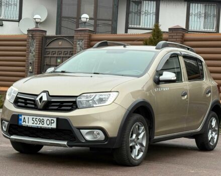 Коричневый Рено Сандеро, объемом двигателя 0.9 л и пробегом 64 тыс. км за 10800 $, фото 2 на Automoto.ua