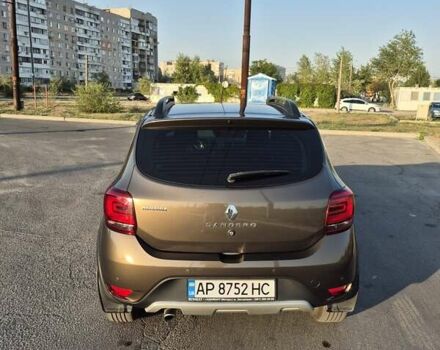 Коричневый Рено Сандеро, объемом двигателя 0.9 л и пробегом 61 тыс. км за 10900 $, фото 4 на Automoto.ua