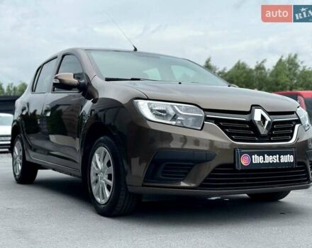 Коричневий Рено Сандеро, об'ємом двигуна 1 л та пробігом 105 тис. км за 8698 $, фото 11 на Automoto.ua