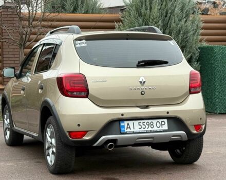 Коричневый Рено Сандеро, объемом двигателя 0.9 л и пробегом 64 тыс. км за 10800 $, фото 8 на Automoto.ua