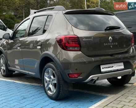Коричневый Рено Сандеро, объемом двигателя 0.9 л и пробегом 72 тыс. км за 10500 $, фото 4 на Automoto.ua