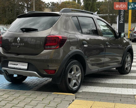 Коричневый Рено Сандеро, объемом двигателя 0.9 л и пробегом 72 тыс. км за 10500 $, фото 2 на Automoto.ua