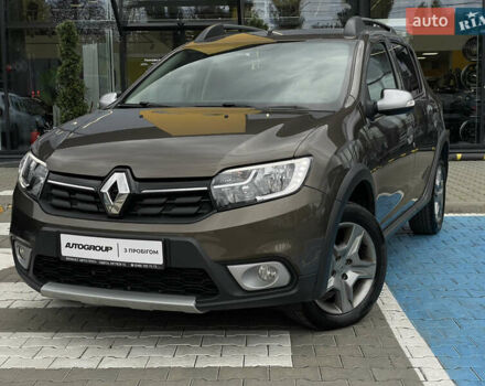 Коричневый Рено Сандеро, объемом двигателя 0.9 л и пробегом 72 тыс. км за 10500 $, фото 1 на Automoto.ua