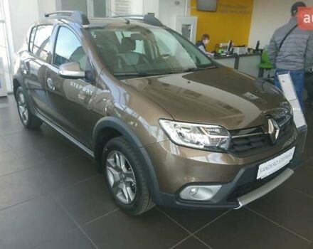 Коричневий Рено Сандеро, об'ємом двигуна 0.9 л та пробігом 80 тис. км за 11411 $, фото 7 на Automoto.ua