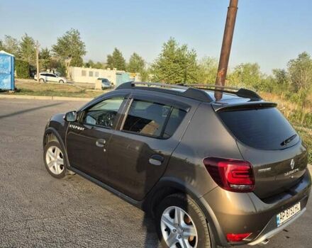 Коричневый Рено Сандеро, объемом двигателя 0.9 л и пробегом 61 тыс. км за 10900 $, фото 3 на Automoto.ua