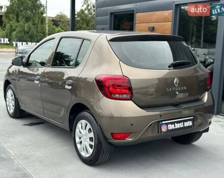 Коричневий Рено Сандеро, об'ємом двигуна 1 л та пробігом 105 тис. км за 8698 $, фото 14 на Automoto.ua