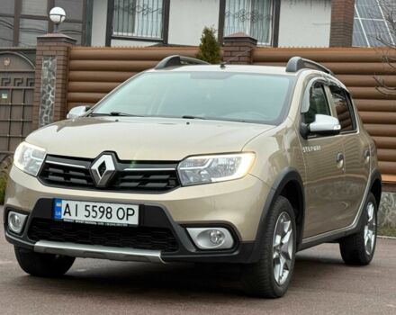 Коричневый Рено Сандеро, объемом двигателя 0.9 л и пробегом 64 тыс. км за 10800 $, фото 1 на Automoto.ua