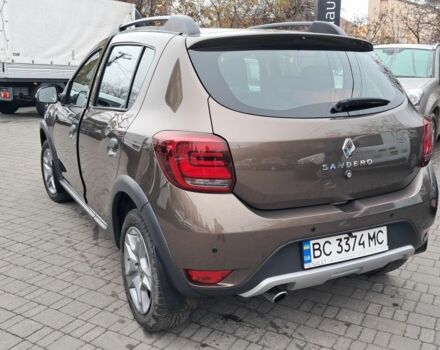 Коричневый Рено Сандеро, объемом двигателя 0.9 л и пробегом 35 тыс. км за 8900 $, фото 1 на Automoto.ua