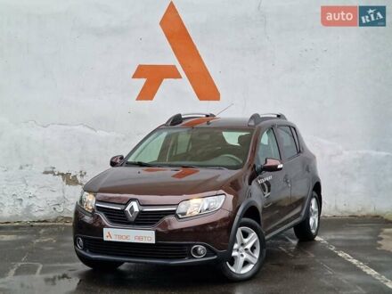 Коричневый Рено Сандеро, объемом двигателя 1.46 л и пробегом 79 тыс. км за 7990 $, фото 1 на Automoto.ua