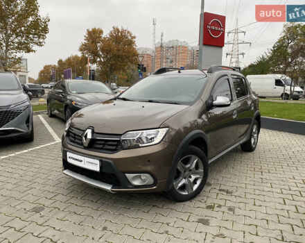 Коричневый Рено Сандеро, объемом двигателя 1.46 л и пробегом 51 тыс. км за 11800 $, фото 1 на Automoto.ua