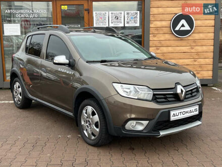 Коричневый Рено Сандеро, объемом двигателя 1.46 л и пробегом 77 тыс. км за 10600 $, фото 1 на Automoto.ua
