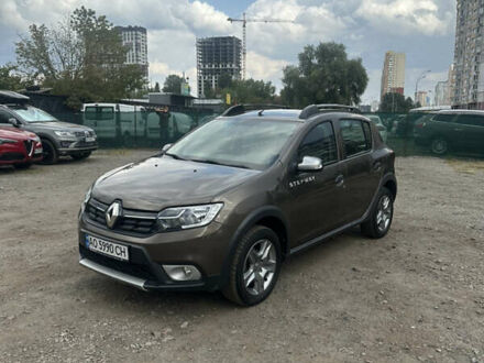 Рено Сандеро 2019 у Києві на Automoto.ua Коричневий Рено Сандеро, об'ємом двигуна 0.9 л та пробігом 38 тис. км за 9500 $, фото 1 на Automoto.ua
