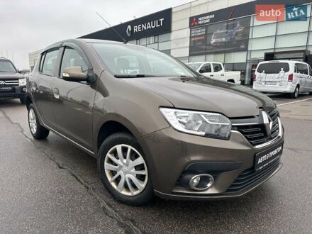 Коричневый Рено Сандеро, объемом двигателя 1 л и пробегом 97 тыс. км за 7950 $, фото 1 на Automoto.ua