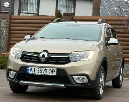 Коричневый Рено Сандеро, объемом двигателя 0.9 л и пробегом 64 тыс. км за 10800 $, фото 1 на Automoto.ua