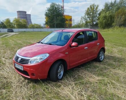 Красный Рено Сандеро, объемом двигателя 1.6 л и пробегом 232 тыс. км за 4300 $, фото 13 на Automoto.ua