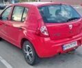 Рено Сандеро 2009 в Киеве на Automoto.ua Красный Рено Сандеро, объемом двигателя 1.4 л и пробегом 131 тыс. км за 4400 $, фото 3 на Automoto.ua