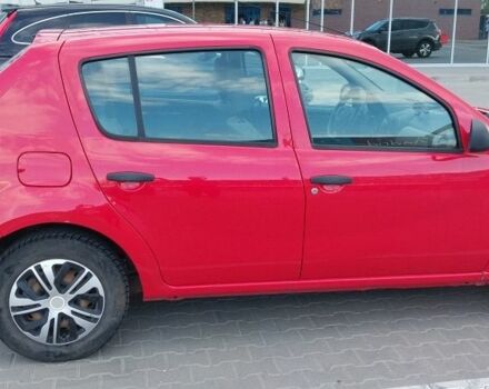 Рено Сандеро 2009 в Киеве на Automoto.ua Красный Рено Сандеро, объемом двигателя 1.4 л и пробегом 131 тыс. км за 4400 $, фото 1 на Automoto.ua