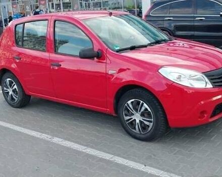 Красный Рено Сандеро, объемом двигателя 1.4 л и пробегом 131 тыс. км за 4400 $, фото 6 на Automoto.ua
