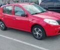 Красный Рено Сандеро, объемом двигателя 1.4 л и пробегом 131 тыс. км за 4400 $, фото 6 на Automoto.ua