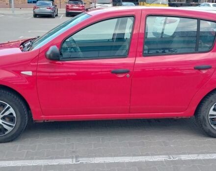 Рено Сандеро 2009 в Киеве на Automoto.ua Красный Рено Сандеро, объемом двигателя 1.4 л и пробегом 131 тыс. км за 4400 $, фото 4 на Automoto.ua