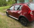 Красный Рено Сандеро, объемом двигателя 1.6 л и пробегом 203 тыс. км за 6400 $, фото 1 на Automoto.ua