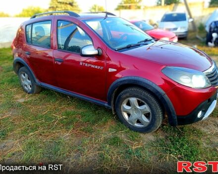 Красный Рено Сандеро, объемом двигателя 1.6 л и пробегом 250 тыс. км за 4800 $, фото 5 на Automoto.ua