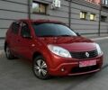 Красный Рено Сандеро, объемом двигателя 1.4 л и пробегом 85 тыс. км за 4900 $, фото 1 на Automoto.ua
