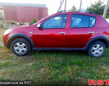 Красный Рено Сандеро, объемом двигателя 1.6 л и пробегом 250 тыс. км за 4800 $, фото 10 на Automoto.ua