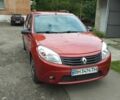 Красный Рено Сандеро, объемом двигателя 1.4 л и пробегом 93 тыс. км за 5300 $, фото 1 на Automoto.ua