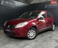 Красный Рено Сандеро, объемом двигателя 1.6 л и пробегом 89 тыс. км за 6000 $, фото 1 на Automoto.ua