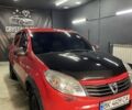 Красный Рено Сандеро, объемом двигателя 1.1 л и пробегом 184 тыс. км за 3500 $, фото 1 на Automoto.ua