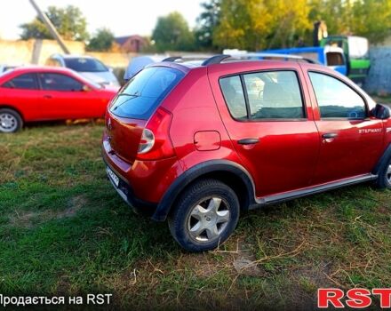Красный Рено Сандеро, объемом двигателя 1.6 л и пробегом 250 тыс. км за 4800 $, фото 8 на Automoto.ua